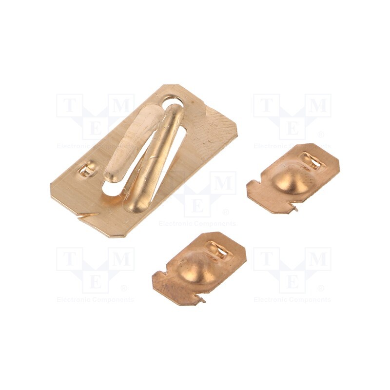 10 pcs : AB 1,5.0 - Battery contact kit, for enclosures, 2pcs.