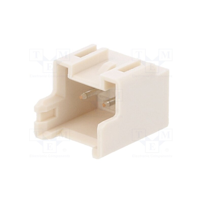 50 pcs : B02B-XASK-1 - Socket, wire-board, male, XA, 2.5mm, PIN: 2, THT, 250V, 3A, -25÷85°C