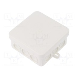10 pcs : A 11 HF RW - Enclosure: junction box, X: 85mm, Y: 85mm, Z: 40mm, polyetylene, IP55