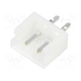 100 pcs : B2B-EH-A - Socket, wire-board, male, EH, 2.5mm, PIN: 2, THT, 250V, 3A, -25÷85°C