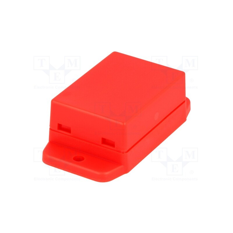 10 pcs : NUB503522RD - Enclosure: multipurpose, X: 35.4mm, Y: 50mm, Z: 22mm, ABS, red, UL94HB
