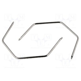 10 set : KLUCZ-65.238 - Radio release key, Opel, 2pcs.