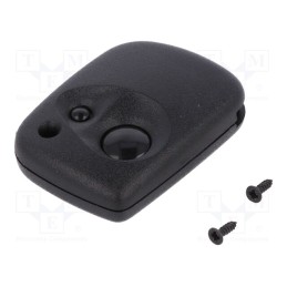 10 pcs : P-4 BK - Enclosure: for remote controller, X: 37mm, Y: 50mm, Z: 15mm