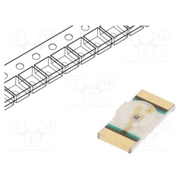 20 pcs : LTST-C216KGKT - LED, SMD, 1206, green, 28÷71mcd, 3.2x1.6x0.6mm, 130°, 2.8÷3.6V, 20mA