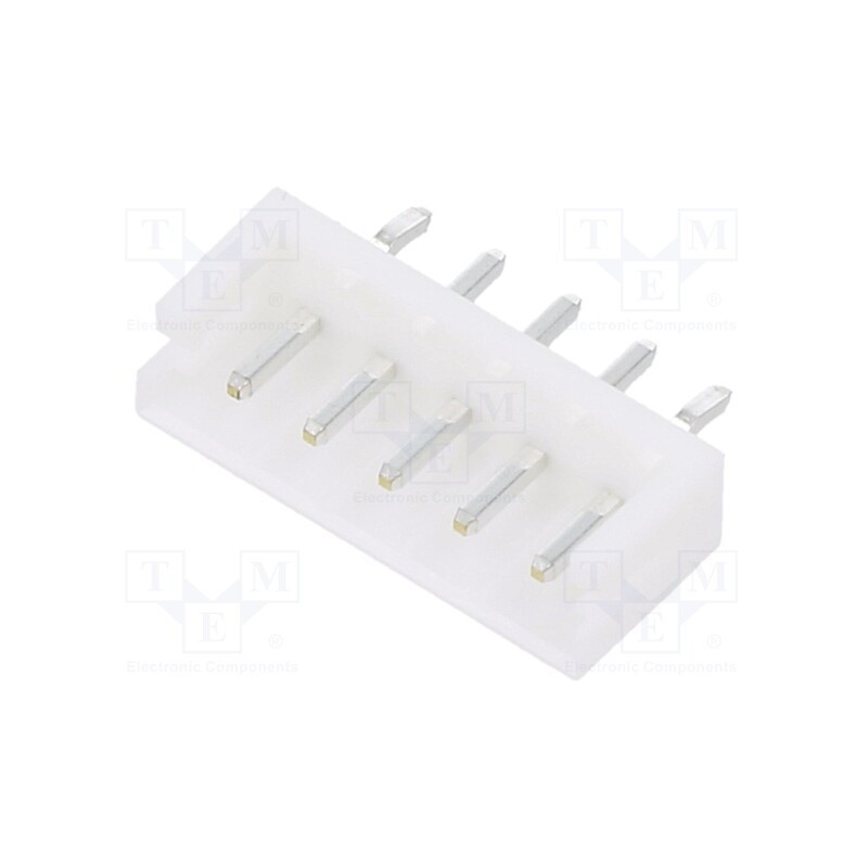 50 pcs : B5B-EH-A - Socket, wire-board, male, EH, 2.5mm, PIN: 5, THT, 250V, 3A, -25÷85°C