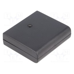 10 pcs : KM-19 BK - Enclosure: multipurpose, X: 60mm, Y: 68mm, Z: 20mm, ABS, black