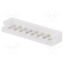 50 pcs : B8B-EH-A - Socket, wire-board, male, EH, 2.5mm, PIN: 8, THT, 250V, 3A, -25÷85°C