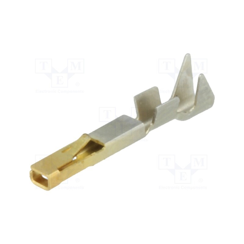 50 pcs : BBA00010666 - Contact, female, gold-plated, 22AWG÷20AWG, SSL 1.2, crimped, 5A