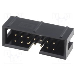 50 pcs : BHR-14-VUA - Socket, IDC, male, PIN: 14, straight, THT, gold-plated, 2.54mm