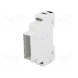 10 pcs : Z105JFP ABS V0 - Enclosure: for DIN rail mounting, Y: 90mm, X: 17mm, Z: 65mm, ABS