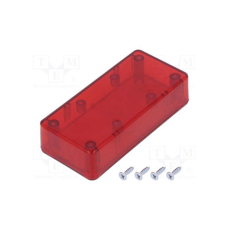 10 pcs : Z75RD - Enclosure: multipurpose, X: 45mm, Y: 95mm, Z: 23mm, ABS