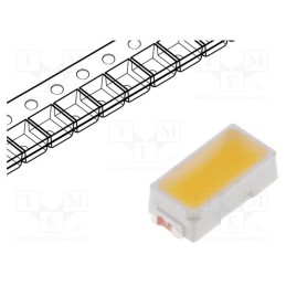 50 pcs : LTW-K140SZR50-EU - LED, SMD, 3014, white cold, 19÷27lm, 5000K, 80, 120°, 60mA, 2.9÷3.5V