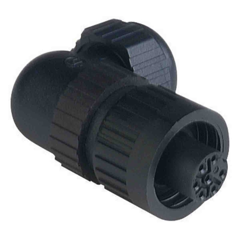 1 pcs - Hirschmann, CA IP66, IP67 Black Screw 6 + PE Angled Industrial Power Socket, Rated At 10A, 230 V, 400 V