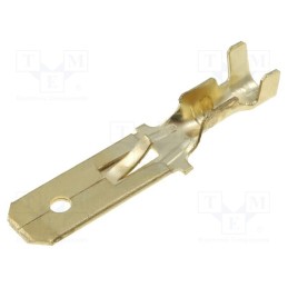 10 pcs : - Terminal: flat, 6.3mm, 1÷2.5mm2, with a latch, male