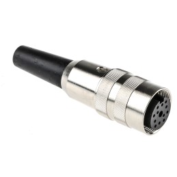 1 pcs - Lumberg, KV 12 Pole M16 Din Socket, DIN EN 60529, 3A, 60 V ac IP40, Female, Cable Mount