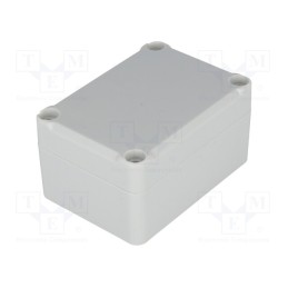 10 pcs : Z96JH PS - Enclosure: multipurpose, X: 50mm, Y: 70mm, Z: 36mm, polystyrene, grey