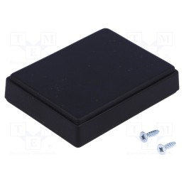 10 pcs : Z71 ABS - Enclosure: multipurpose, X: 59mm, Y: 76mm, Z: 17mm, ABS, black