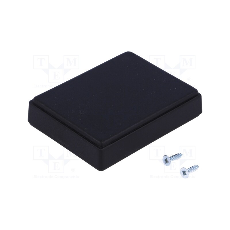 10 pcs : Z71 ABS - Enclosure: multipurpose, X: 59mm, Y: 76mm, Z: 17mm, ABS, black