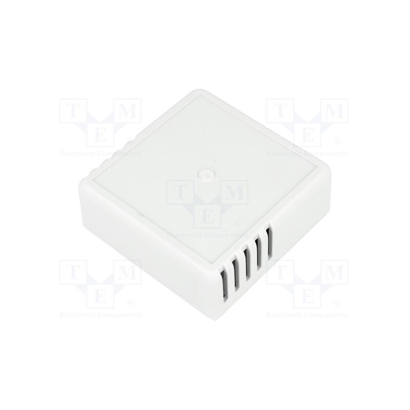 10 pcs : KM-84 GY - Enclosure: multipurpose, X: 70mm, Y: 70mm, Z: 28mm, vented, ABS, grey