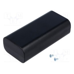 10 pcs : PP072N-S - Enclosure: multipurpose, X: 40mm, Y: 84mm, Z: 24mm, OVALCLASSIC, ABS