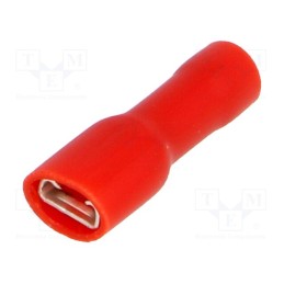 50 pcs : BM 00192 - Terminal: flat, 4.8mm, 0.8mm, female, 0.25÷1.5mm2, crimped, tinned