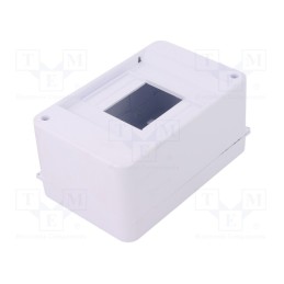 10 pcs : C.2014 - Enclosure: for modular components, IP30, white, No.of mod: 4, ABS