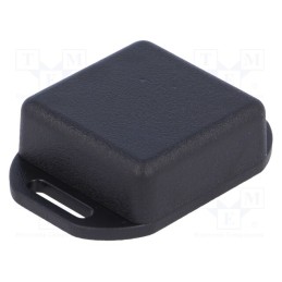 10 pcs : 1551NFLBK - Enclosure: multipurpose, X: 35mm, Y: 35mm, Z: 15mm, with fixing lugs