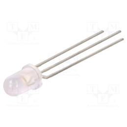 10 pcs : LTL30EJ9NN - LED, 5mm, yellow/green, 30°, Front: convex, 2.1÷2.4/2.1÷2.4V