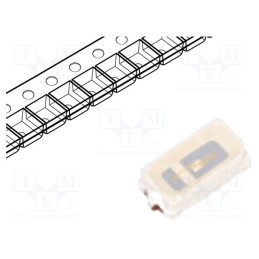 50 pcs : LL-R3014PGC-G5-1B - LED, SMD, 3014,PLCC2, green, 2000÷2300mcd, 3x1.4x0.8mm, 120°, 30mA