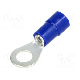 50 pcs : BM 00225 - Tip: ring, M5, Ø: 5.2mm, 1.5÷2.5mm2, crimped, for cable, insulated