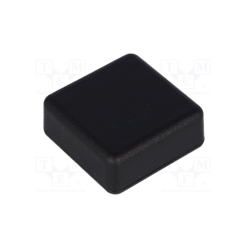 10 pcs : 1551NBK - Enclosure: multipurpose, X: 35mm, Y: 35mm, Z: 15mm, 1551, ABS, black