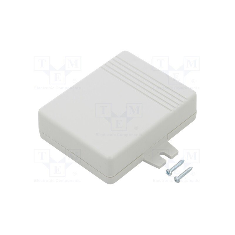 10 pcs : KM-21P/G - Enclosure: multipurpose, X: 55mm, Y: 72mm, Z: 21mm, with fixing lugs