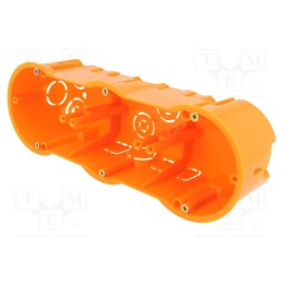 10 pcs : A.0043WPG - Enclosure: junction box, X: 60mm, Y: 204mm, Z: 60mm, IP30, deep, PK60