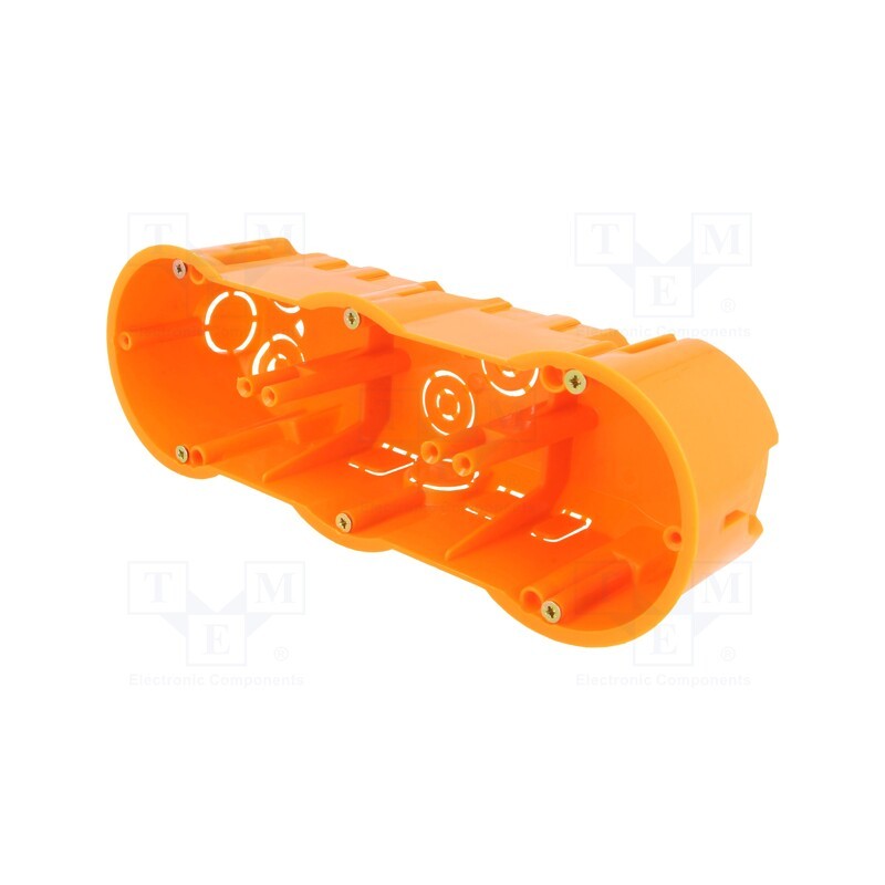 10 pcs : A.0043WPG - Enclosure: junction box, X: 60mm, Y: 204mm, Z: 60mm, IP30, deep, PK60