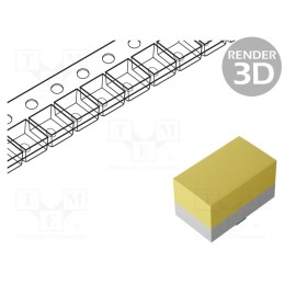 20 pcs : SML-LX0201USBC-TR - LED, SMD, 0201, blue, 15mcd, 0.65x0.38x0.36mm, 110°, 2.6V, 5mA, 16mW