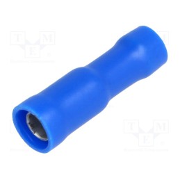 50 pcs : BM 00244 - Terminal: round, female, Ø: 4mm, 1.5÷2.5mm2, crimped, for cable