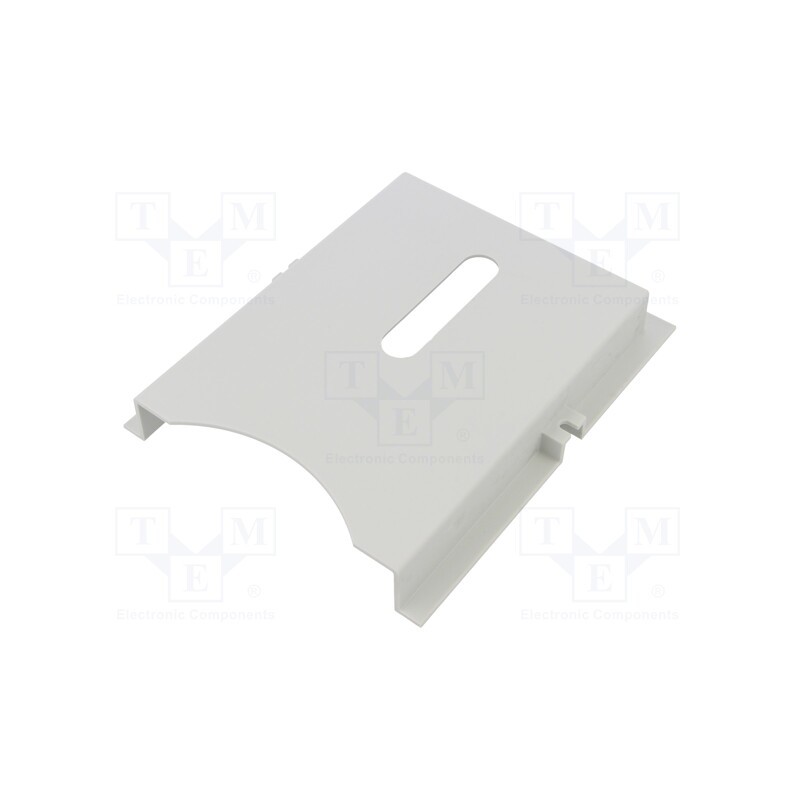 10 pcs : 4.420.002 - Document pocket A6, ABS, light grey