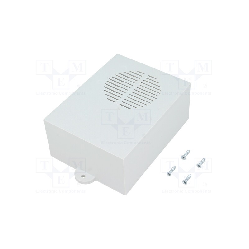 10 pcs : KM-36/GY - Enclosure: specialist, X: 64mm, Y: 85mm, Z: 36mm, ABS, grey