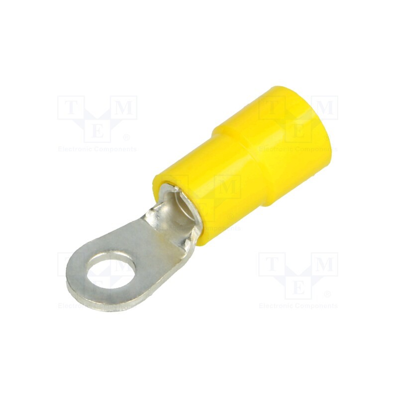 50 pcs : BM 00319 - Tip: ring, M4, Ø: 4.2mm, 4÷6mm2, crimped, for cable, insulated, 130°C