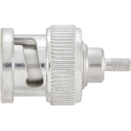 1 pcs - Rosenberger, Plug Cable Mount BNC Connector, 75Ω, Crimp Termination, Straight Body