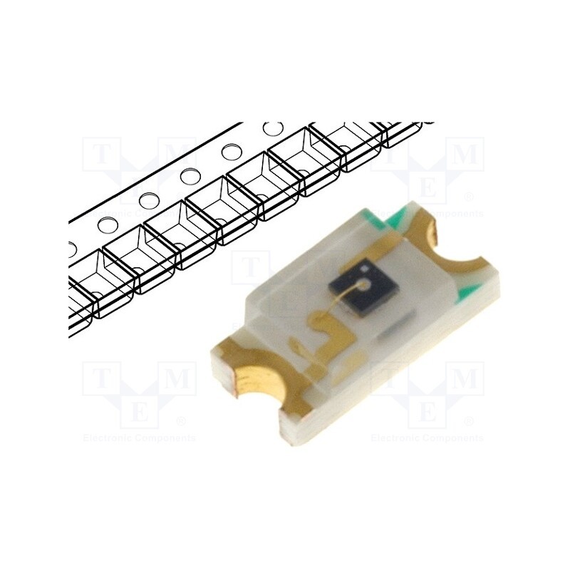 20 pcs : PT15-21C/TR8 - Phototransistor, 1206, 940nm, 30V