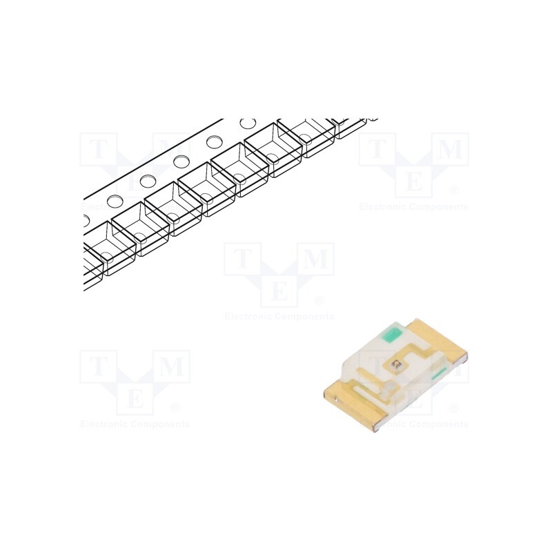 20 pcs : KPT-3216SYCK - LED, SMD, 1206, yellow, 80÷150mcd, 3.2x1.6x0.75mm, 120°, 2÷2.5V
