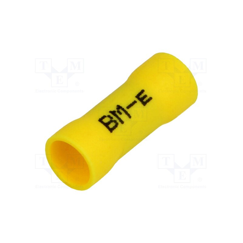 50 pcs : BM 00362 - Tip: butt splice, insulated, copper, 4÷6mm2, Insulation: PVC