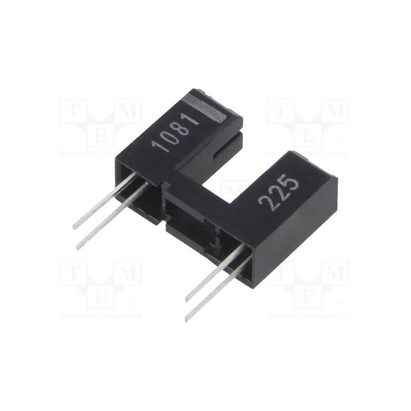 10 pcs : EE-SX1081 - Sensor: photoelectric, through-beam (with slot), Slot width: 5mm