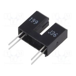 10 pcs : EE-SX199 - Sensor: photoelectric, through-beam (with slot), Slot width: 3mm