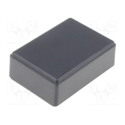 10 pcs : KM-27C BK - Enclosure: multipurpose, X: 48mm, Y: 68mm, Z: 25mm, ABS, black