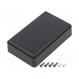 10 pcs : PP113N-S - Enclosure: multipurpose, X: 49mm, Y: 80mm, Z: 22mm, ABS, black