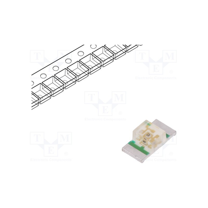 20 pcs : KPTR-3216SECK - LED, SMD, 1206, orange, 120÷250mcd, 3.2x1.6x1.05mm, 140°, 2.1÷2.5V