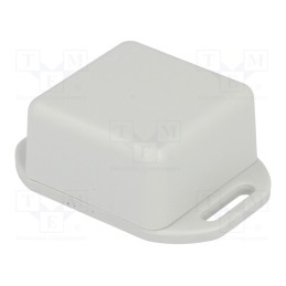 10 pcs : 1551MFLGY - Enclosure: multipurpose, X: 35mm, Y: 35mm, Z: 20mm, with fixing lugs