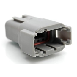 2 pcs - Amphenol Industrial, ATM Automotive Connector Socket 8 Way, Crimp Termination